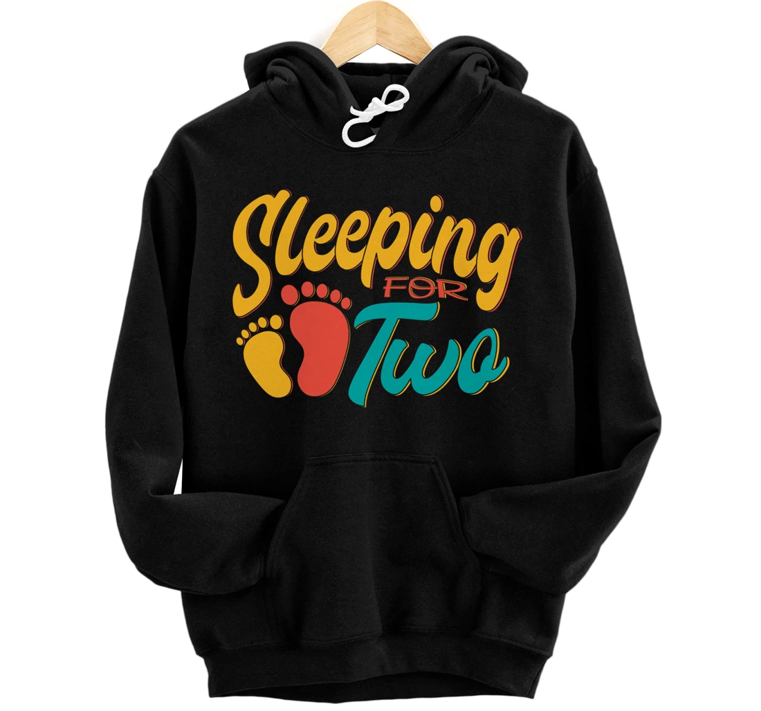 Personalized Sleeping Mom Expecting Mother Pregnancy Pullover Hoodie