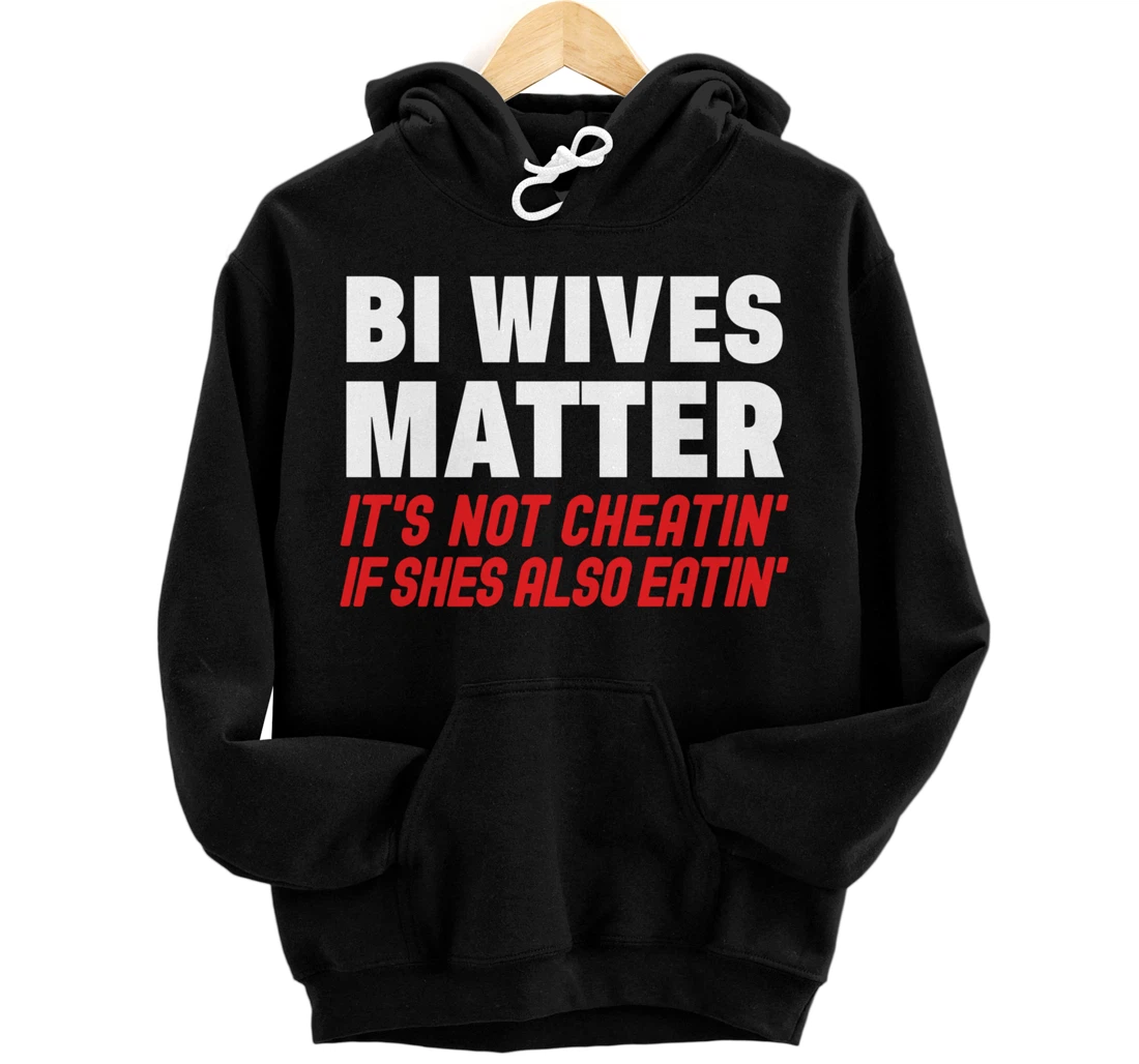 Personalized Funny Swingers Bisexual Bi Wives Matter Naughty Party Sex Pullover Hoodie