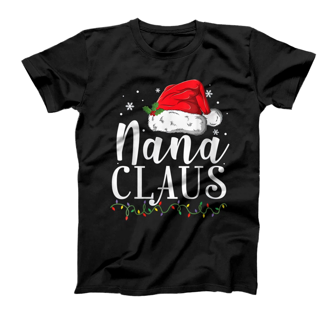 Personalized Nana Claus T-Shirt, Women T-Shirt