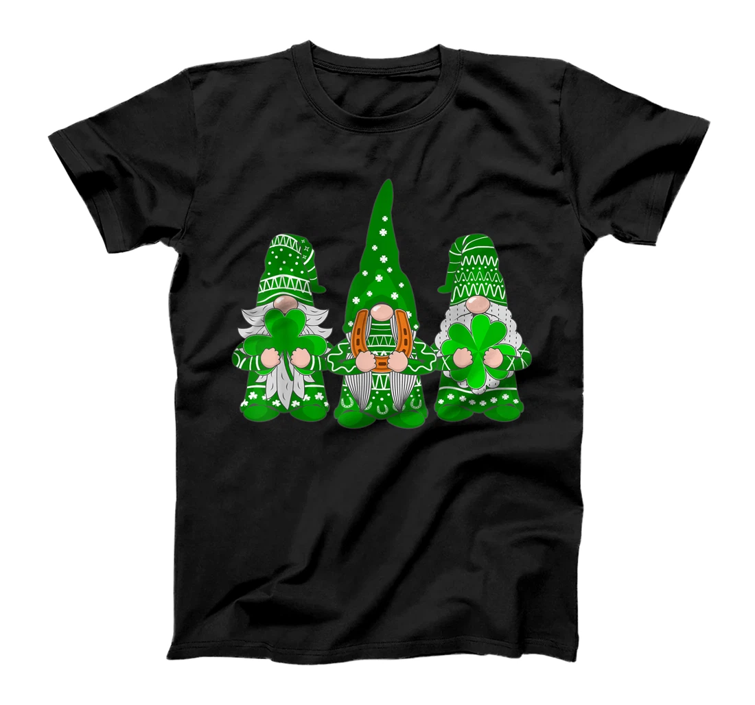 Personalized Green Sweater Gnome St. Patrick's Day Irish Gnome T-Shirt, Women T-Shirt