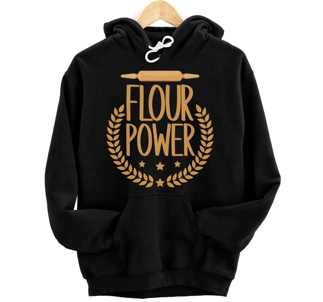 Personalized Flour Power Pullover Hoodie