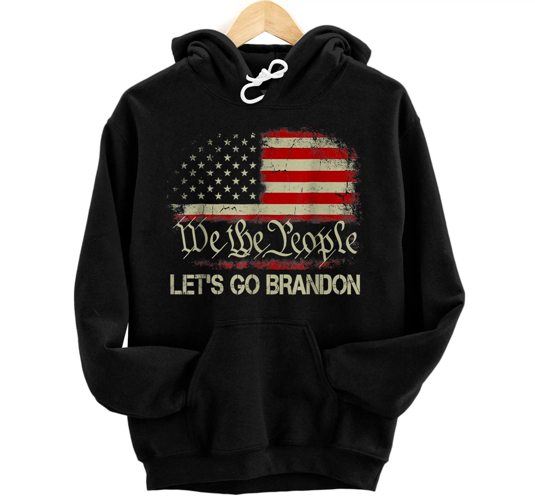 Personalized Funny Let's Go Branson Brandon Conservative Anti Liberal Pullover Hoodie