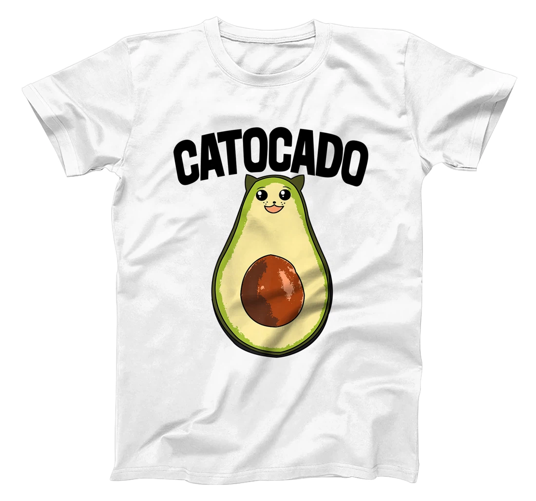 Personalized Womens Catocado Funny Avocado Fruit Women T-Shirt, Women T-Shirt