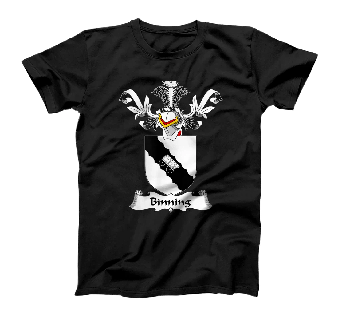 Personalized Womens Binning Coat of Arms - Family Crest T-Shirt, Kid T-Shirt and Women T-Shirt