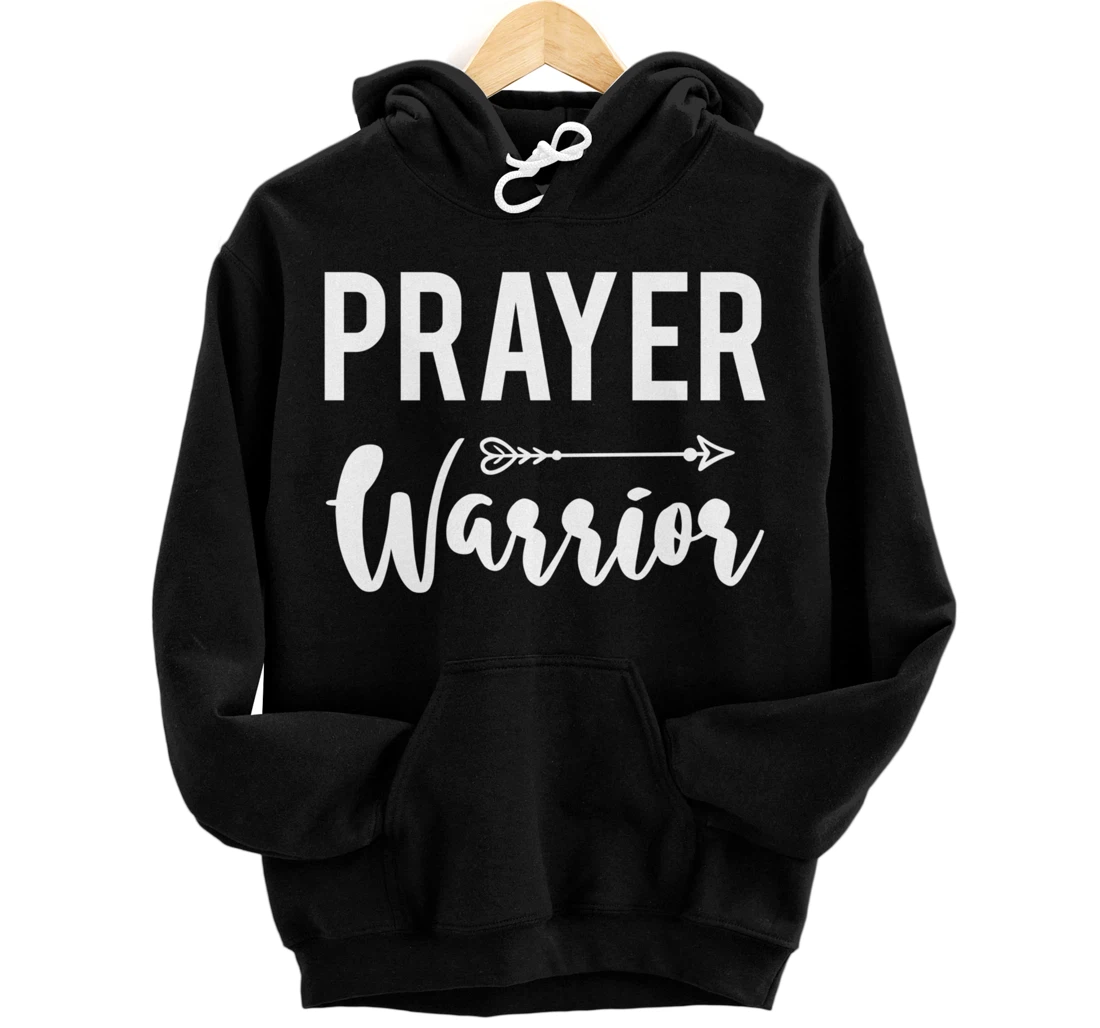 Personalized Christian Prayer Warrior Have Faith Quote Bible Verse Pullover Hoodie