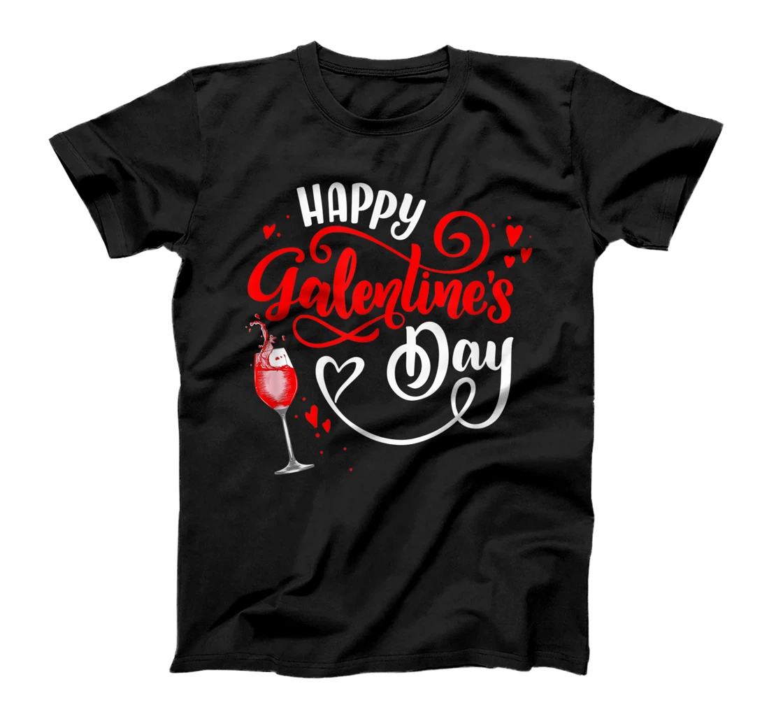 Personalized Happy Galentines Day Women Holiday T-Shirt, Women T-Shirt