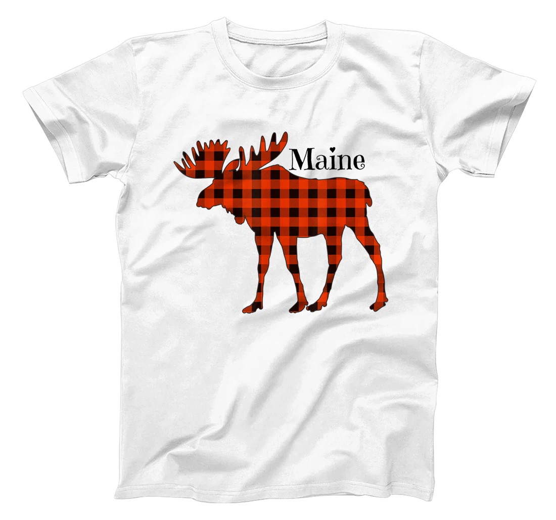 Personalized Womens Maine Moose State T-Shirt, Kid T-Shirt and Women T-Shirt