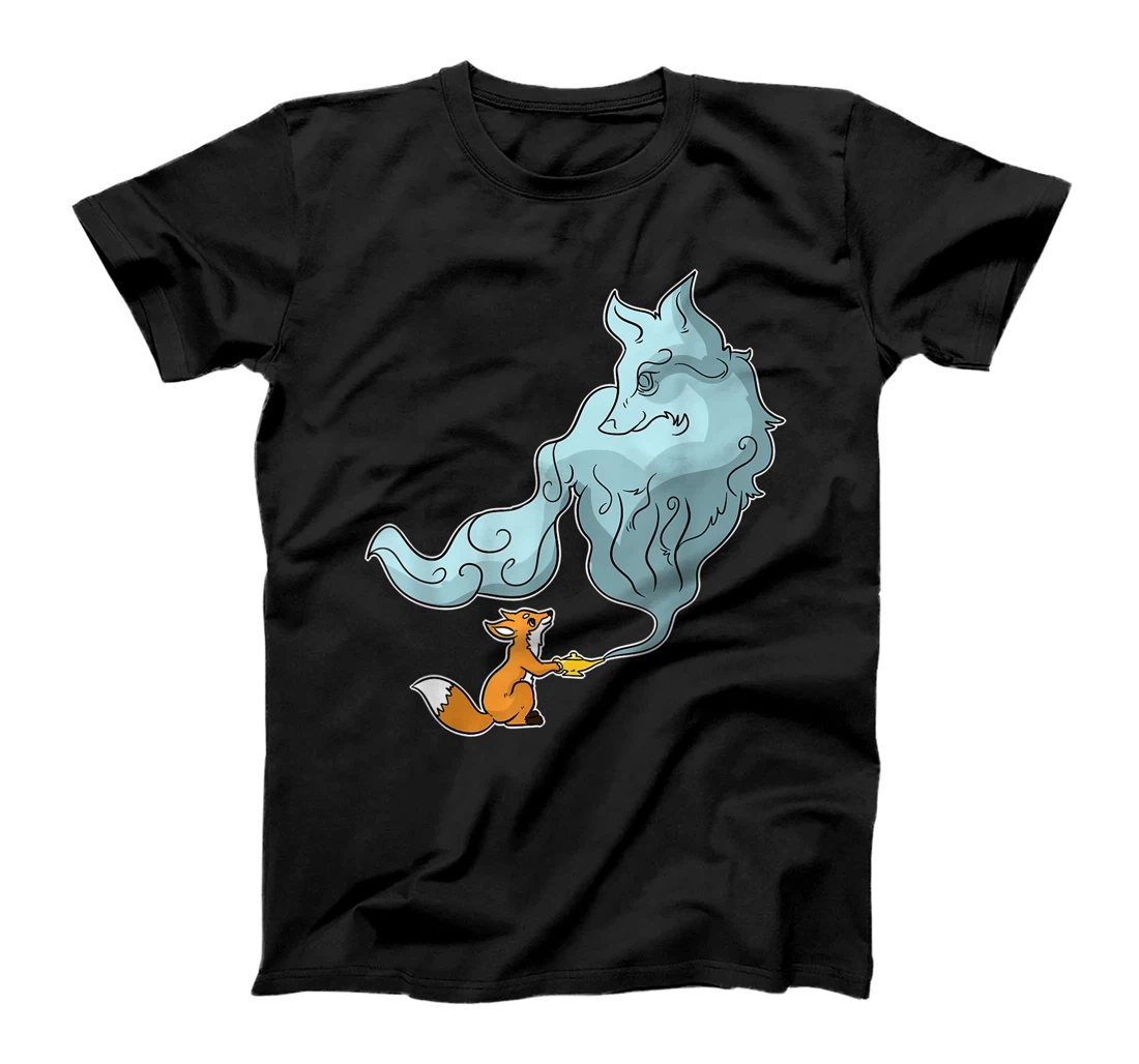 Personalized Womens Magic Lamp Ghost Ghost Predator Fox T-Shirt, Kid T-Shirt and Women T-Shirt