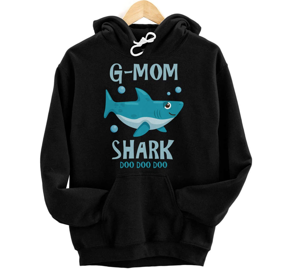 Personalized G-Mom Shark Doo Doo Pullover Hoodie