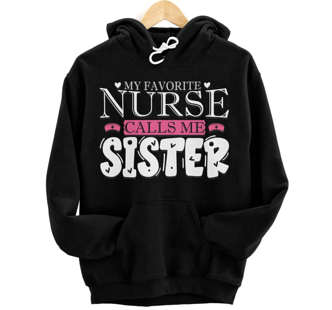 Personalized Funny Nursing Lover Graphic for Women and Girls Nurse Pullover Hoodie