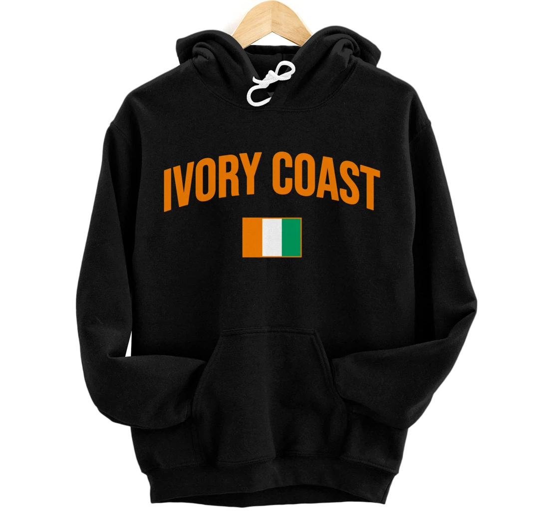 Personalized Ivory Coast - Flag of Ivory Coast - Classic Côte d'Ivoire Pullover Hoodie