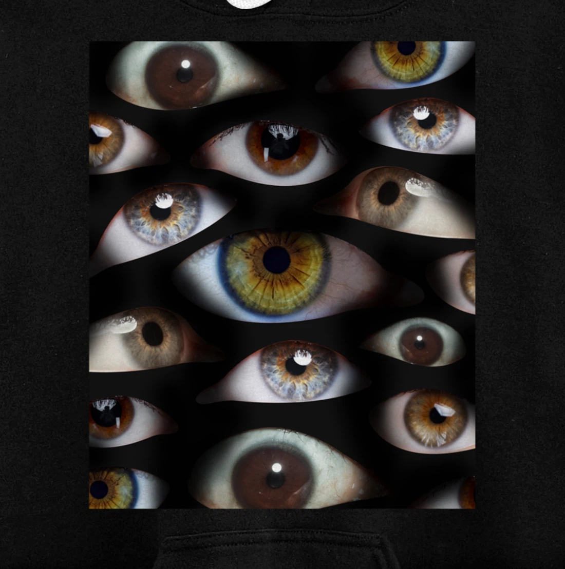 Personalized Weirdcore Aesthetic Human Eyes Optic Strangecore Oddcore  Pullover Hoodie - All Star Shirt