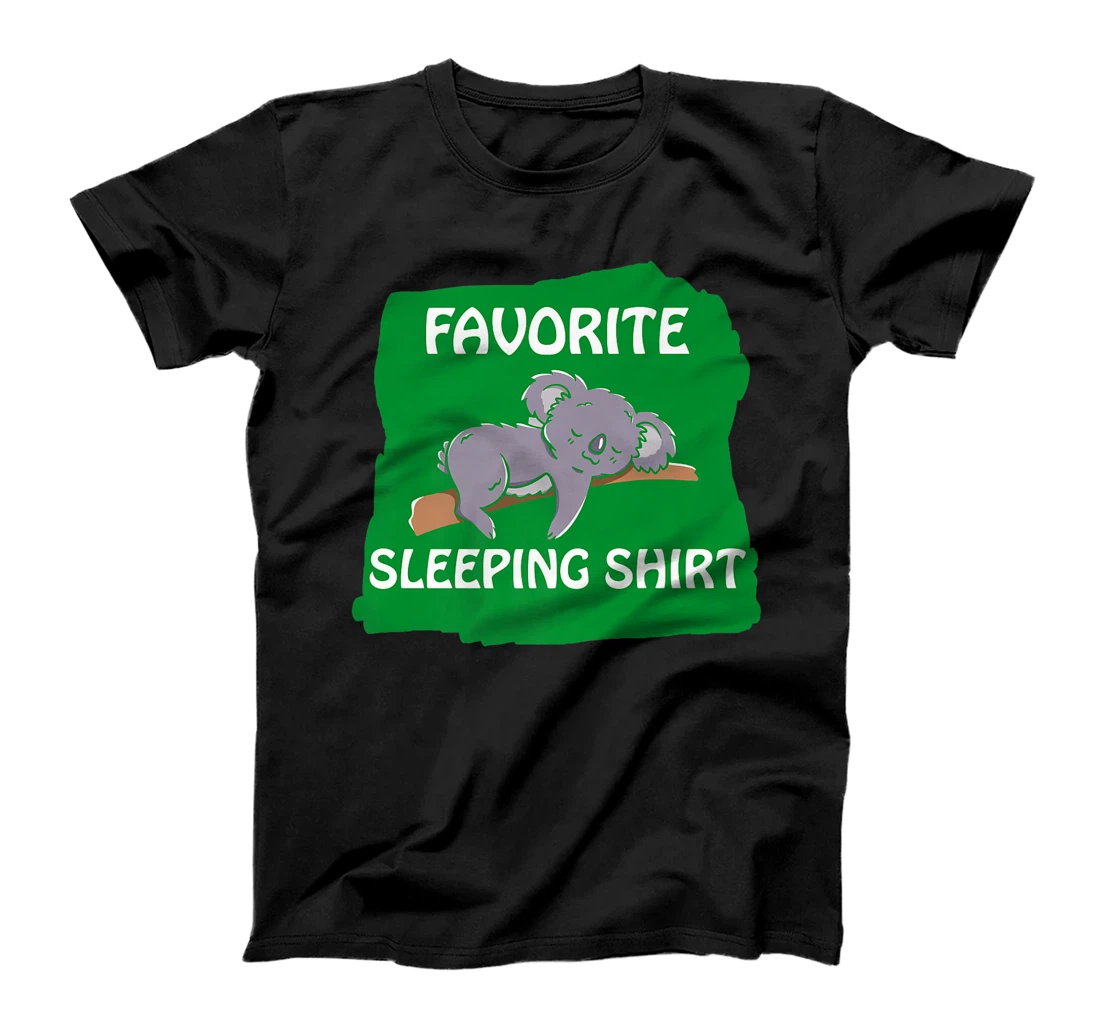 Personalized Womens Favorite Sleeping Shirt Koala Napping T-Shirt, Kid T-Shirt and Women T-Shirt