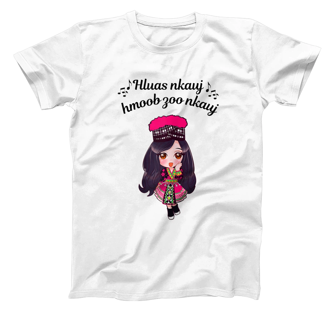 Personalized Womens Hluas nkauj hmoob zoo nkauj T-Shirt, Kid T-Shirt and Women T-Shirt