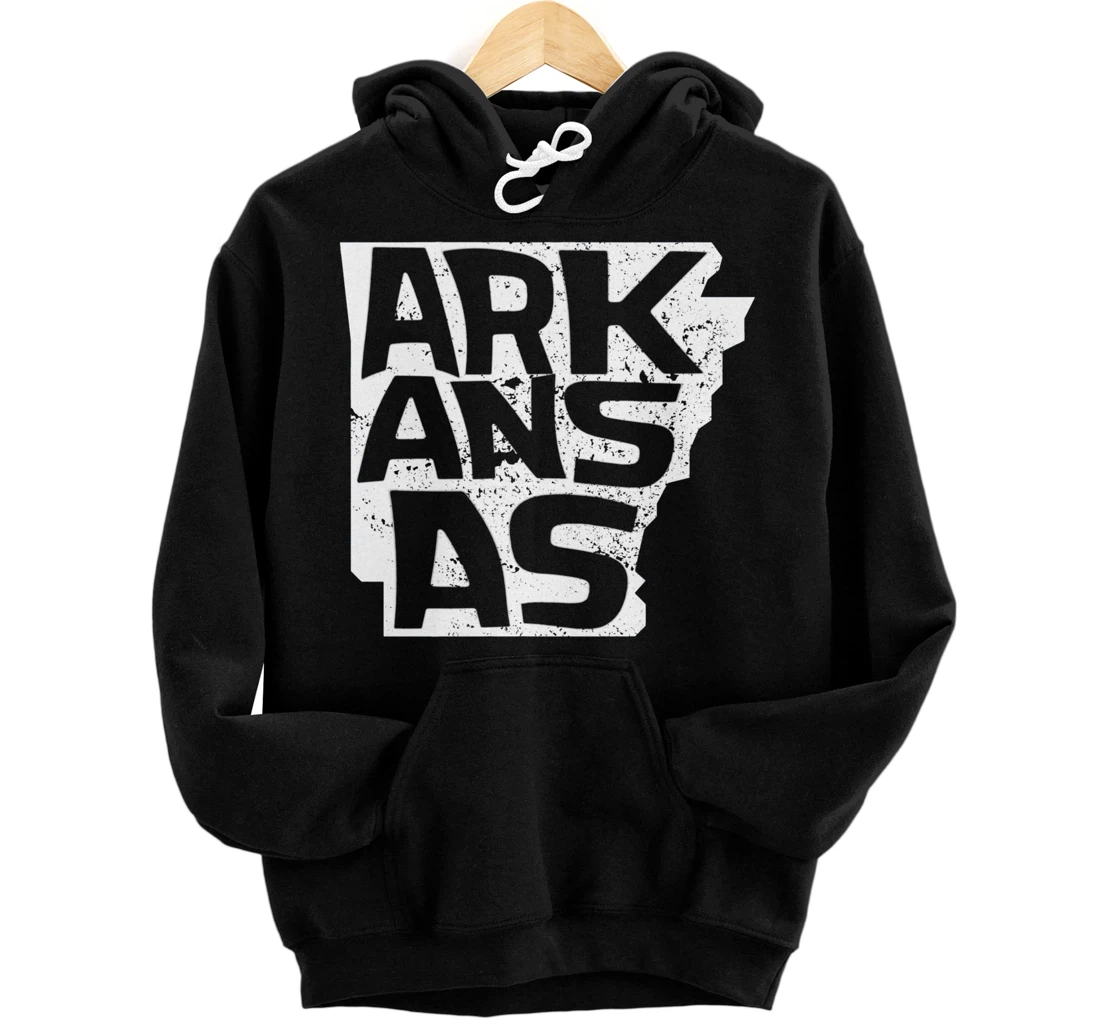 Personalized Vintage Arkansas Football Game Day Pullover Hoodie