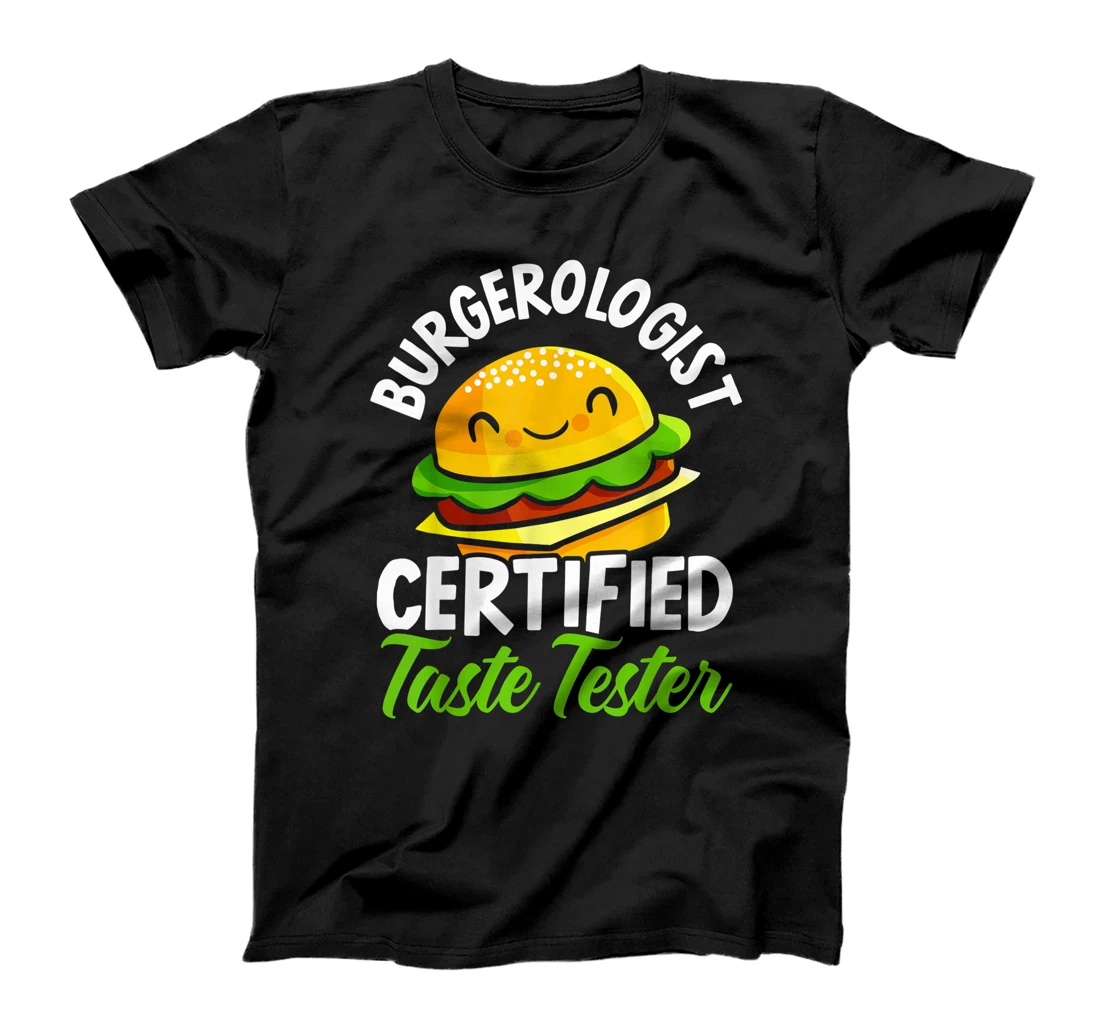 Personalized Burgerologist Burger Hamburger Foodie Buns Cheeseburger T-Shirt, Kid T-Shirt and Women T-Shirt