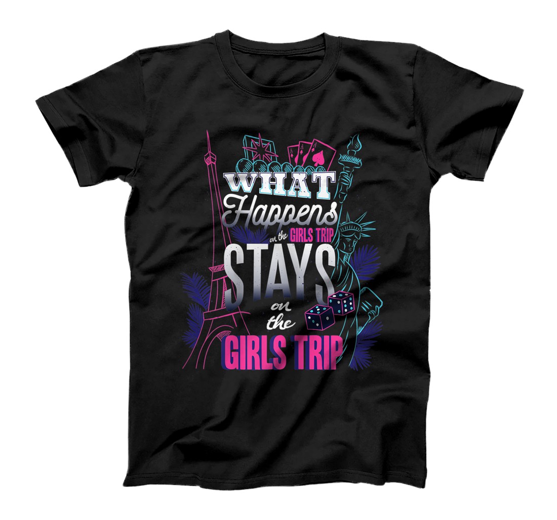 Personalized Womens Girls Trip 2021 Las Vegas Nevada Vacation Travel Wedding T-Shirt, Women T-Shirt