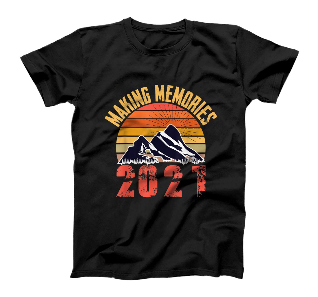 Personalized Making Memories 2021 Family Vacation Hiking Camping Trip T-Shirt, Kid T-Shirt