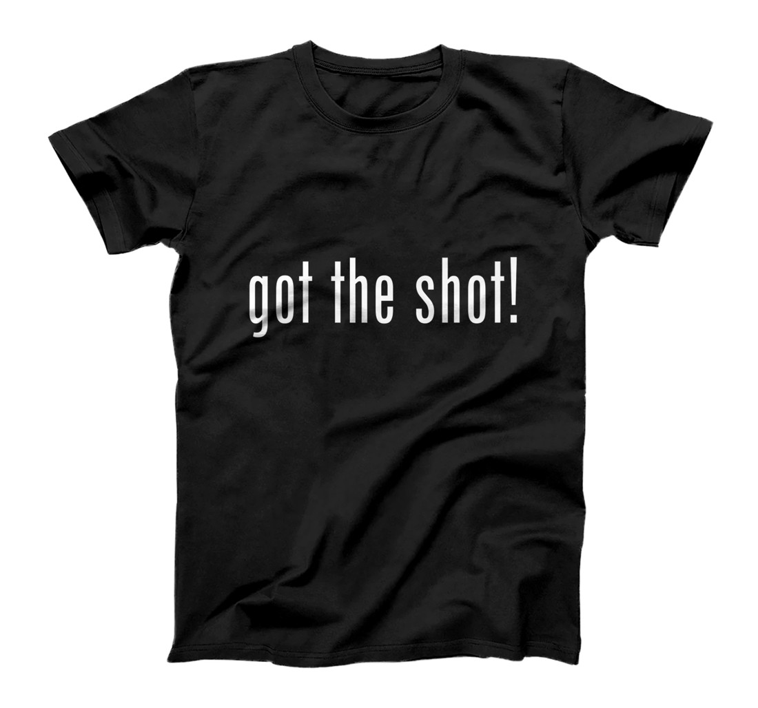 Personalized I'm Vaccinated Shirt Got Vaccine Shirt Got Shot Vaccinated Premium T-Shirt, Women T-Shirt