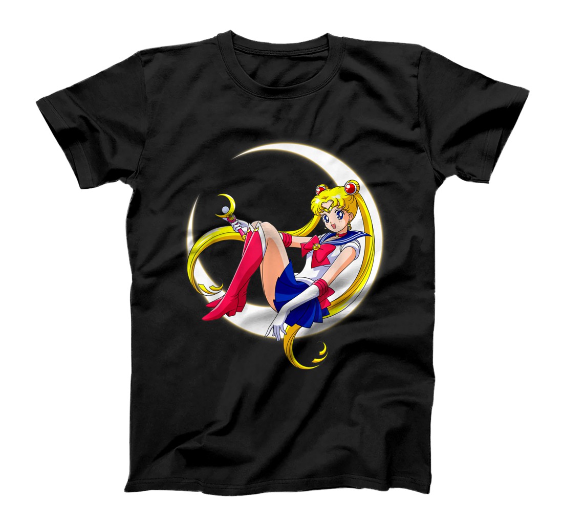 Personalized Cat-Moon Sailor T-Shirt, Women T-Shirt