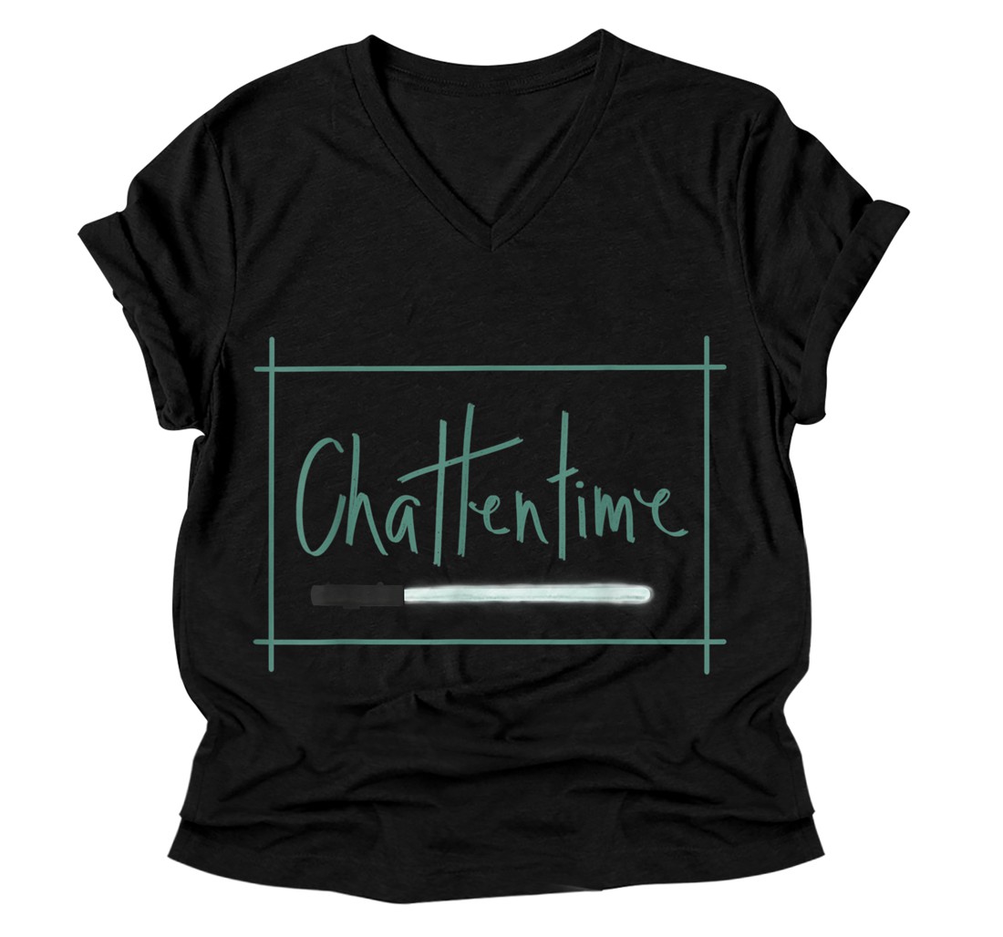 Personalized ChattenTime Superstar! V-Neck T-Shirt