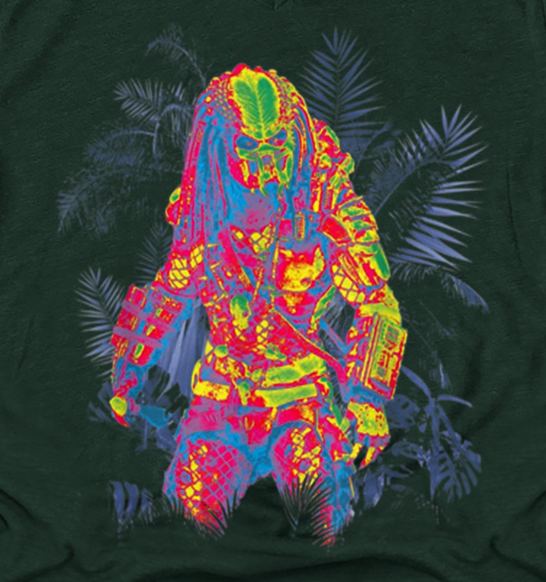 Predator Vision V2 Fitted T-Shirt for Sale by Small Men