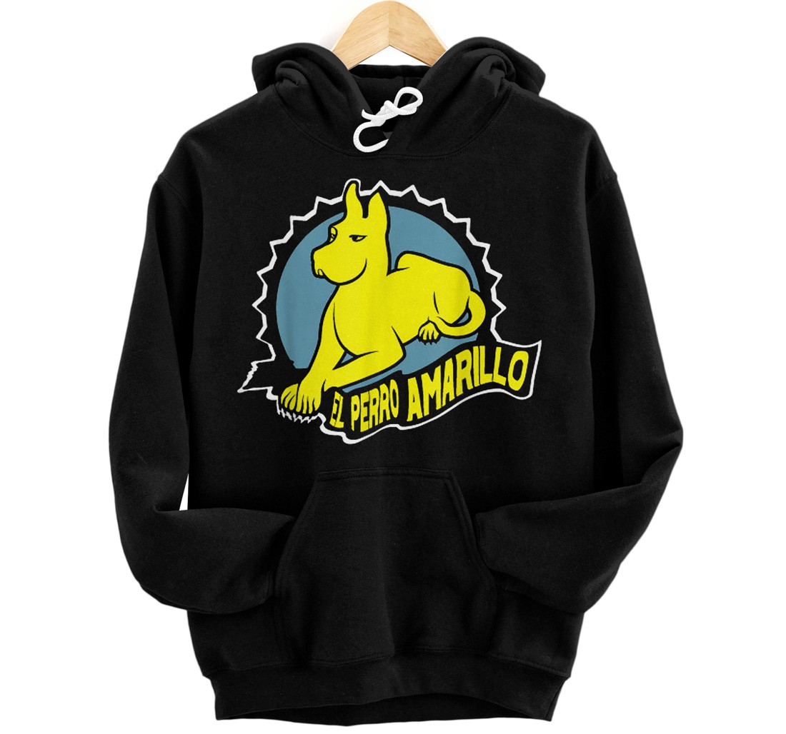 Personalized El Perro Amarillo Camisa Pullover Hoodie