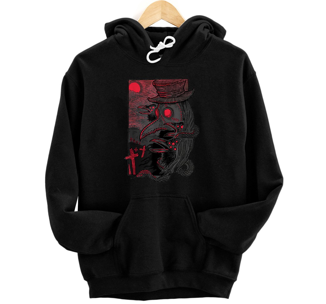 Personalized Red.Plague Pullover Hoodie