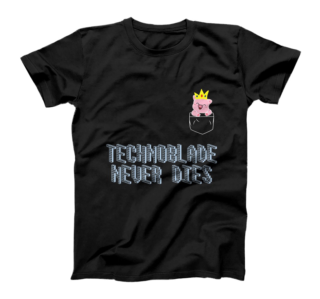 Personalized Technoblade Never Dies Cosplay Video Gamer Merch T-Shirt, Kid T-Shirt