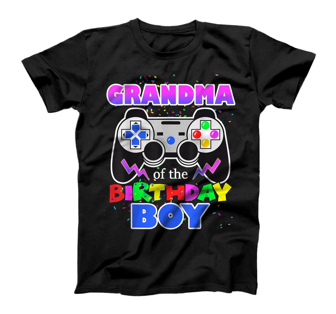 Personalized Grandma of the Birthday Boy Video Game Birthday Party T-Shirt, Kid T-Shirt