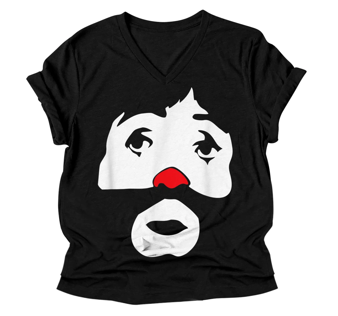 Personalized Cepillin Clown V-Neck T-Shirt