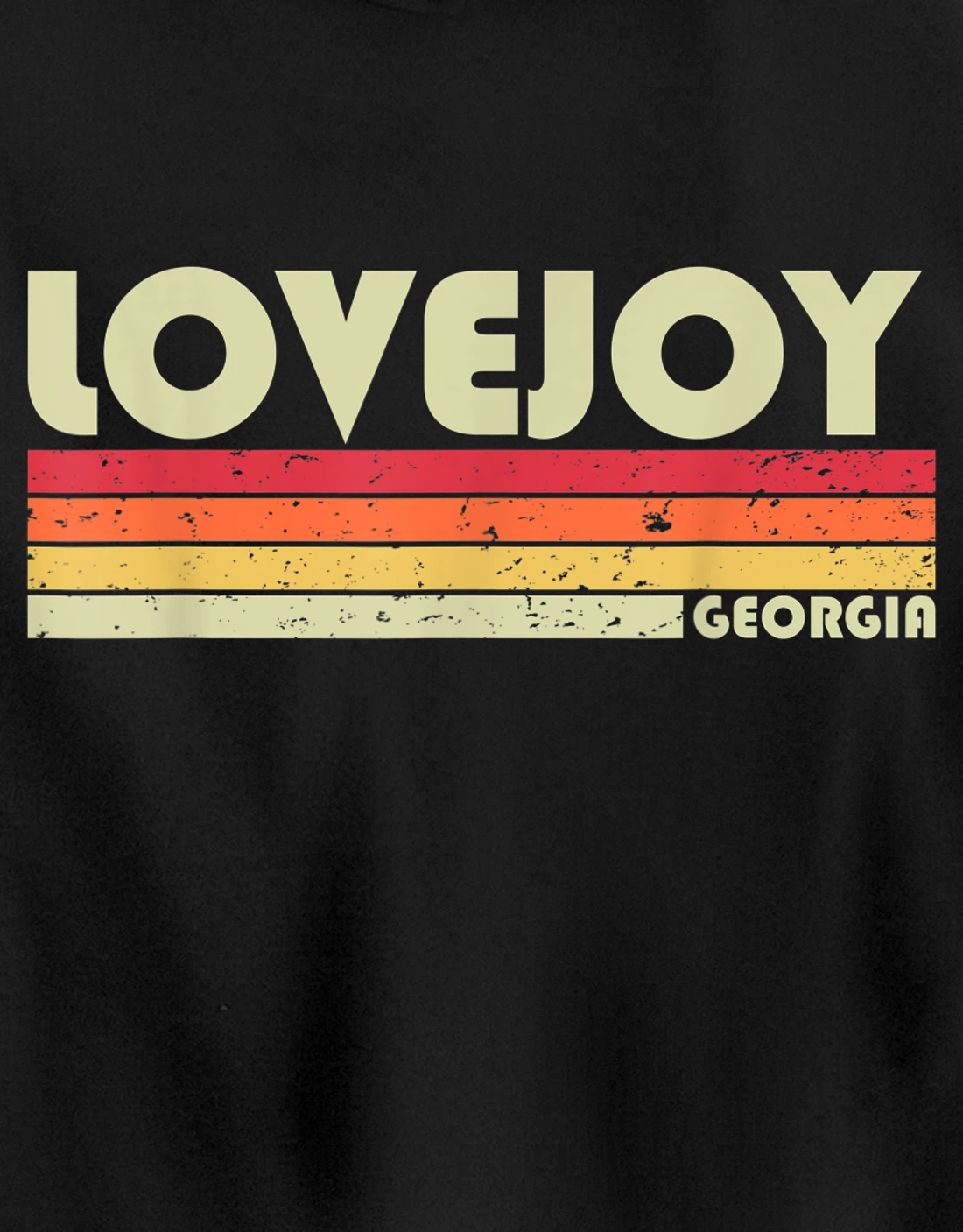 Personalized LOVEJOY GA GEORGIA Funny City Home Roots Gift Retro