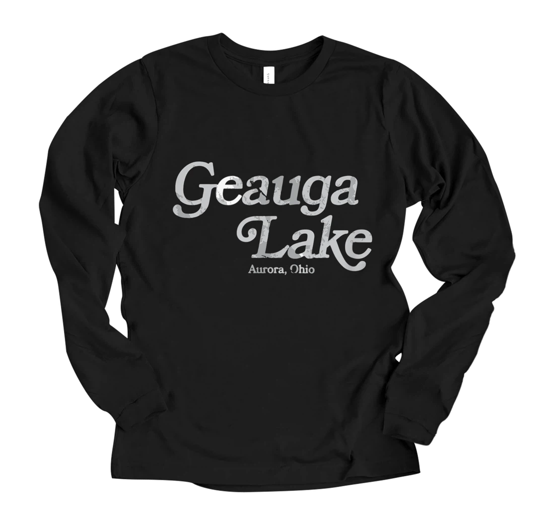 Personalized Vintage Geauga Lake Cleveland Long Sleeve T-Shirt