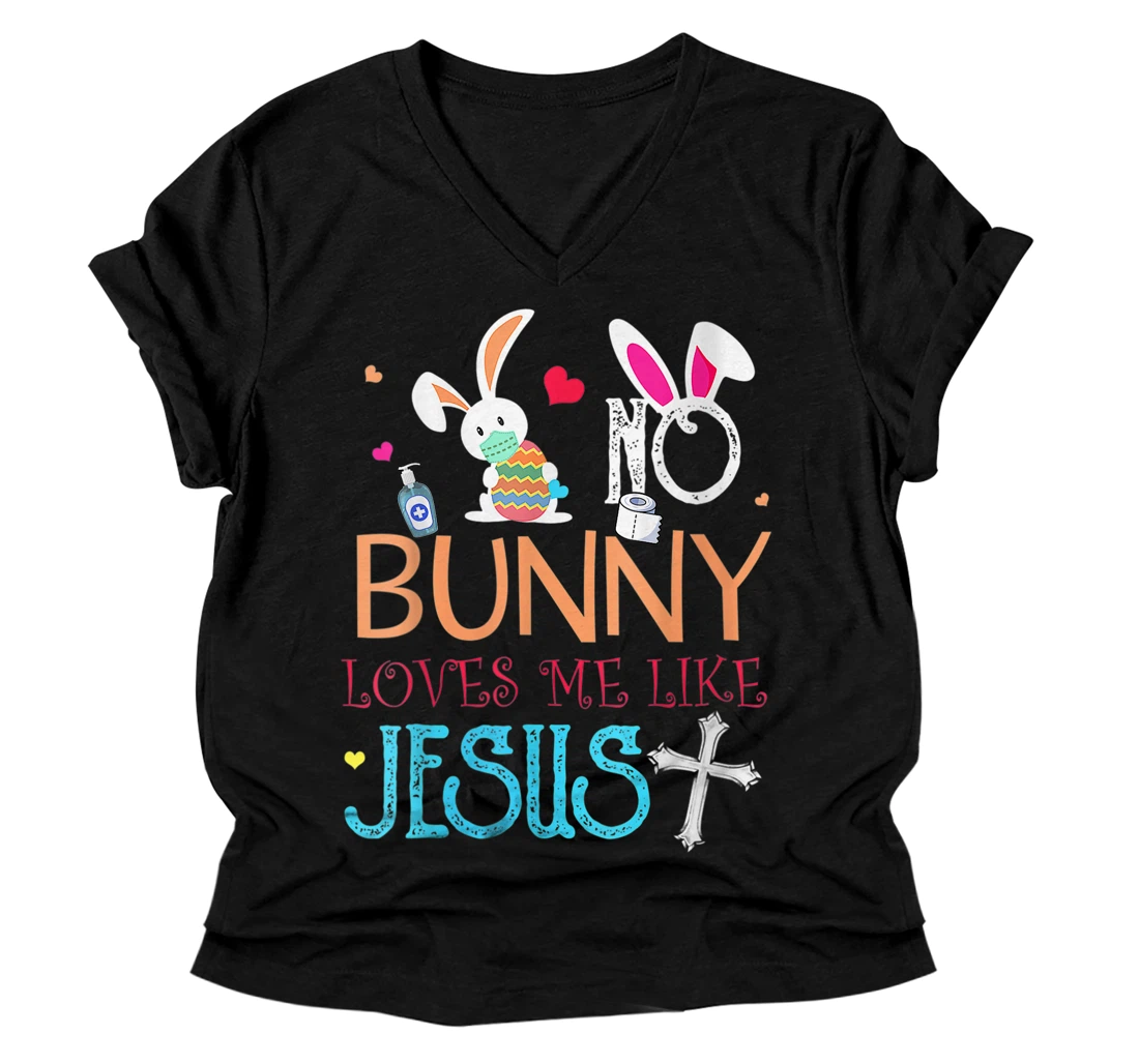 Personalized Religious V-Neck T-Shirts for Women Plus Size Tee V-Neck T-Shirt