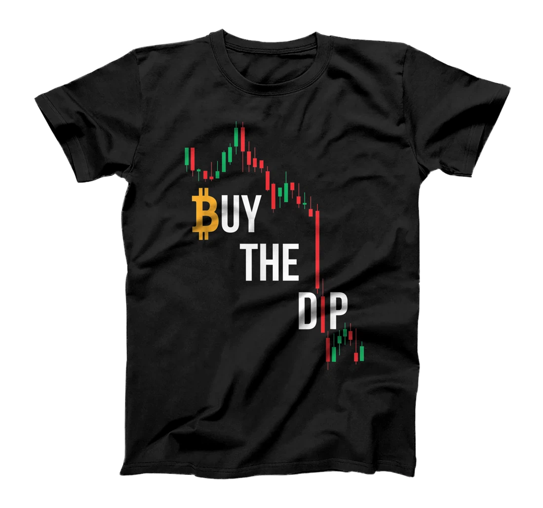 Personalized Buy The Dip - Bitcoin Cryptocurrency T-Shirt, Women T-Shirt