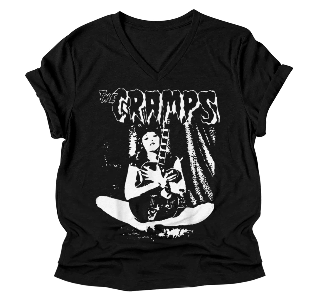 Personalized The Cramps V-Neck T-Shirt