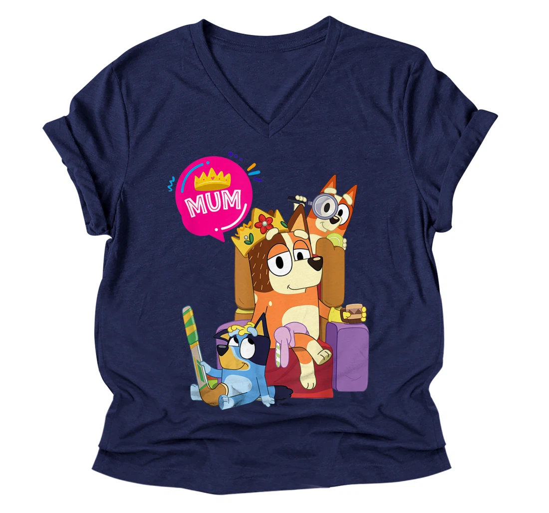 Personalized Bluey Shirts New Bluey Family Birthday Shirts Girl Boy Dad Mom  Adults Kids Bluey Family Shirts - Laughinks