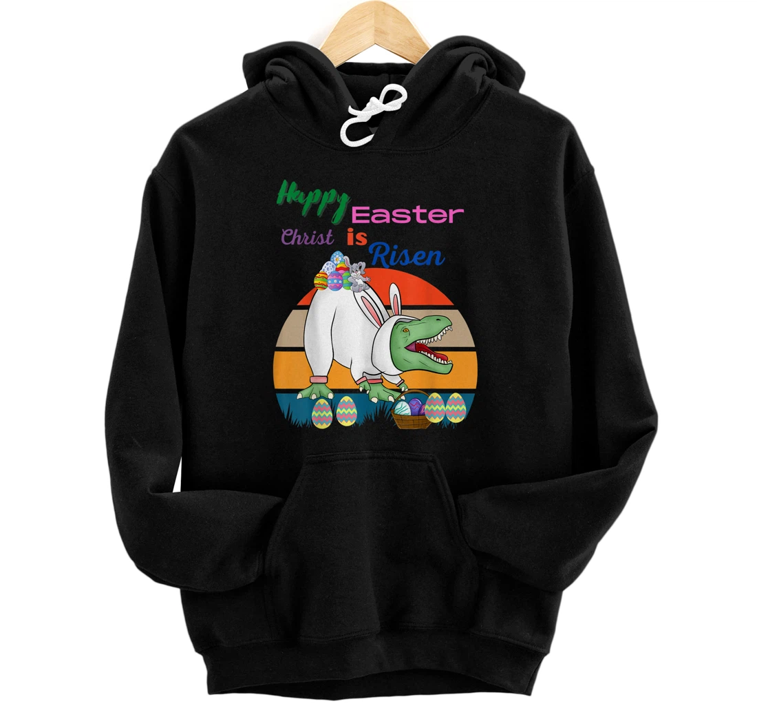 Happy Easter Christ is Risen Pullover Hoodie