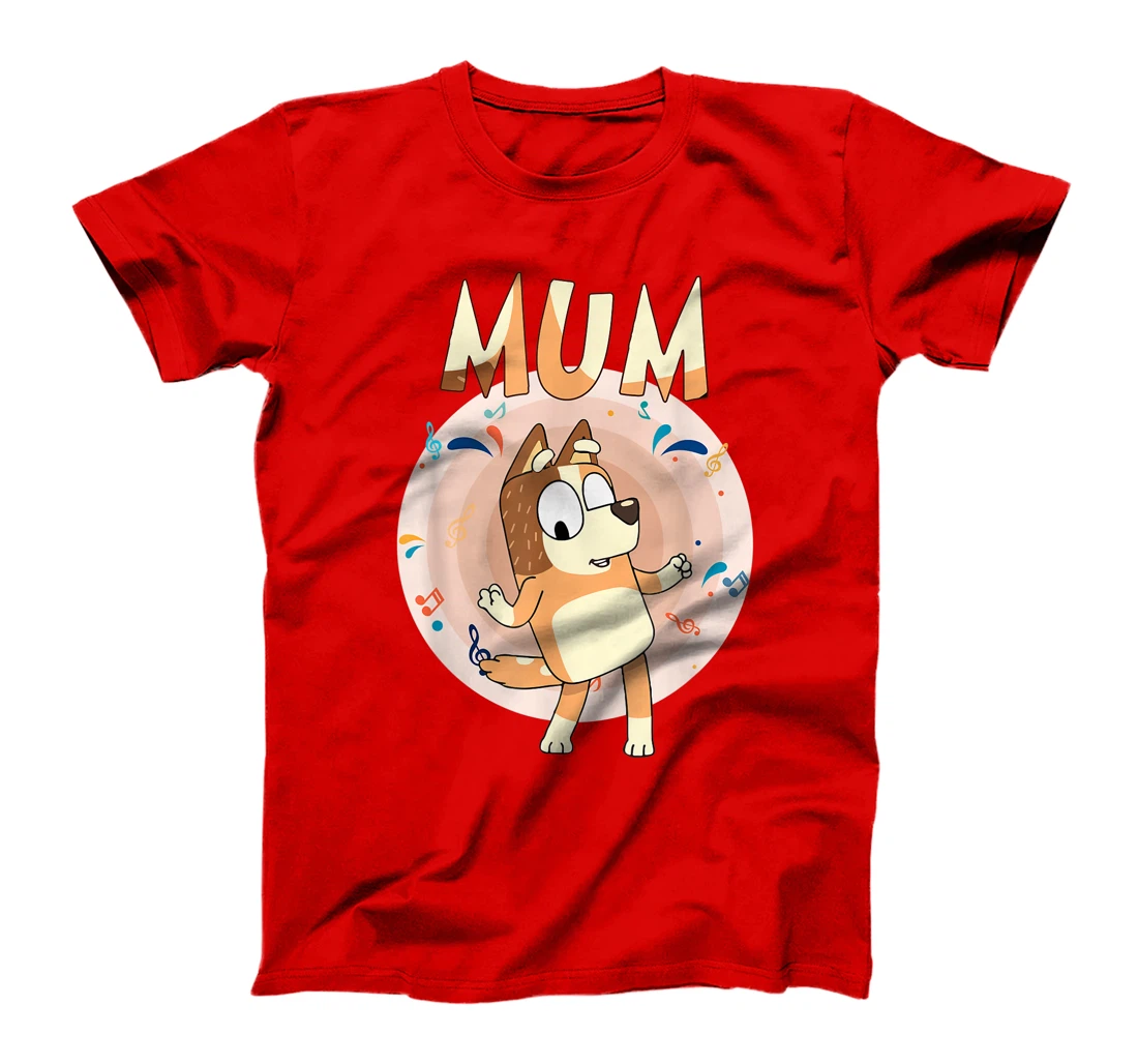 Bluey Mom Dad Funny Queen For Family Lover T-Shirt