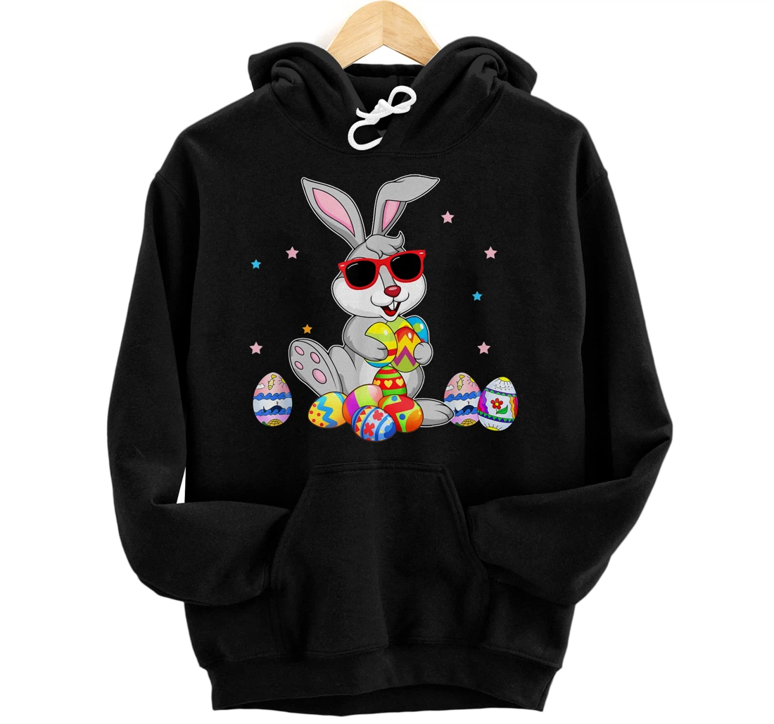 Funny Easter Shirt Girls Boys Toddler Easter Bunny Pullover Hoodie