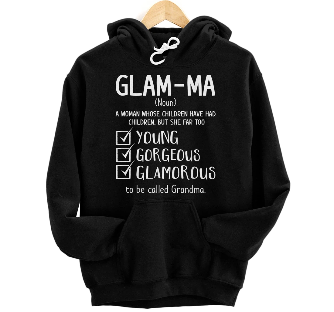 Personalized Glam-ma A Woman Whose Children Have Had Children Pullover Hoodie