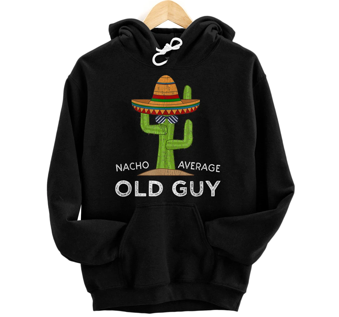 Personalized Fun Older Men Humor Gifts | Funny Meme Saying Old Guy Pullover Hoodie