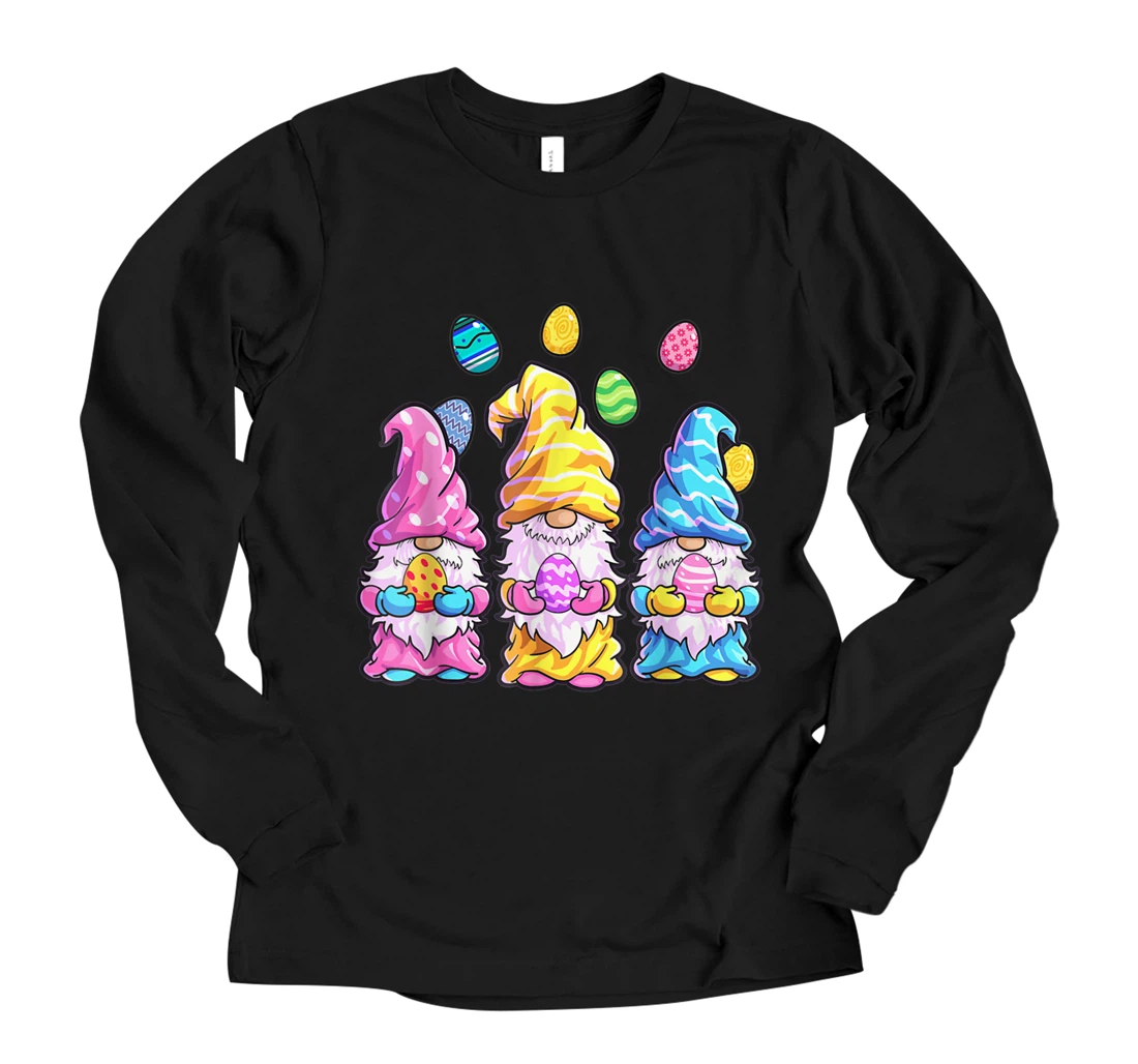 Personalized Gnome Easter 2021 Long Sleeve T-Shirt