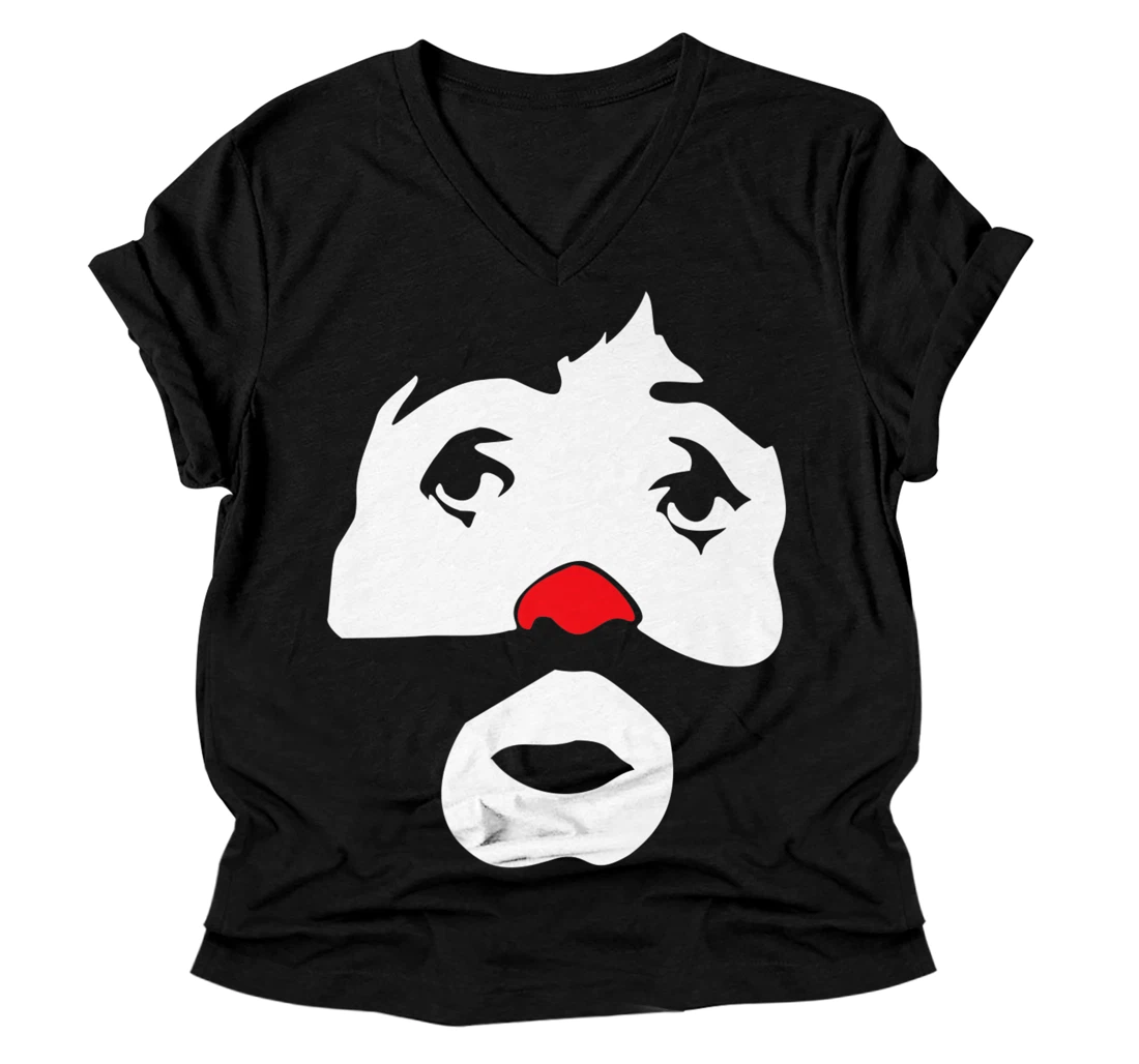 Personalized Cepillin Clown Premium V-Neck T-Shirt