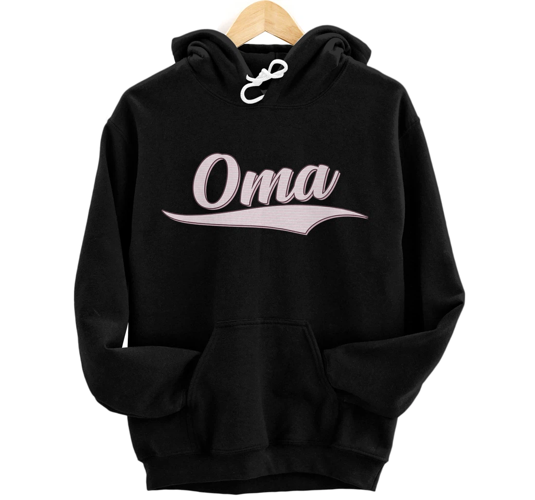 Personalized Mother's day or Birthday gift for Oma German Grandma Premium Pullover Hoodie