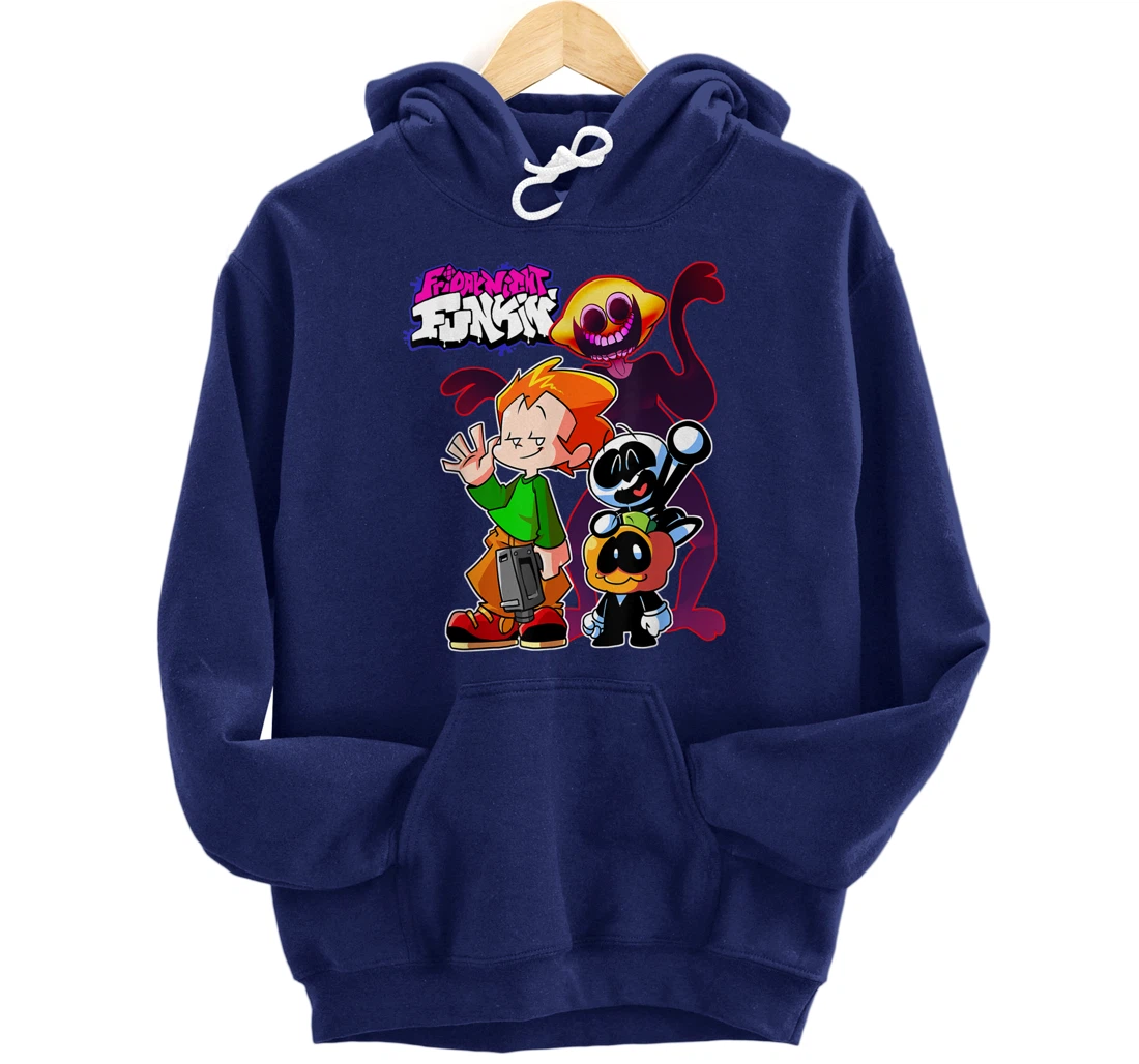 Funny Friday Night Funkin Art Pico And Friend Pullover Hoodie - All Star Shirt Funny Friday Night Funkin Art Pico And Friend Pullover Hoodie - All Star Shirt