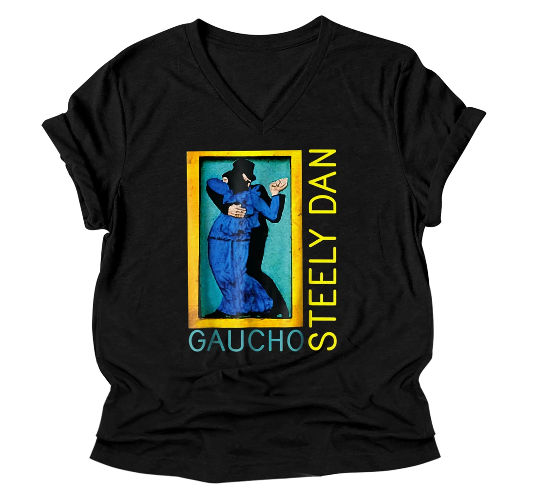 Gaucho-Steely-Dan V-Neck T-Shirt