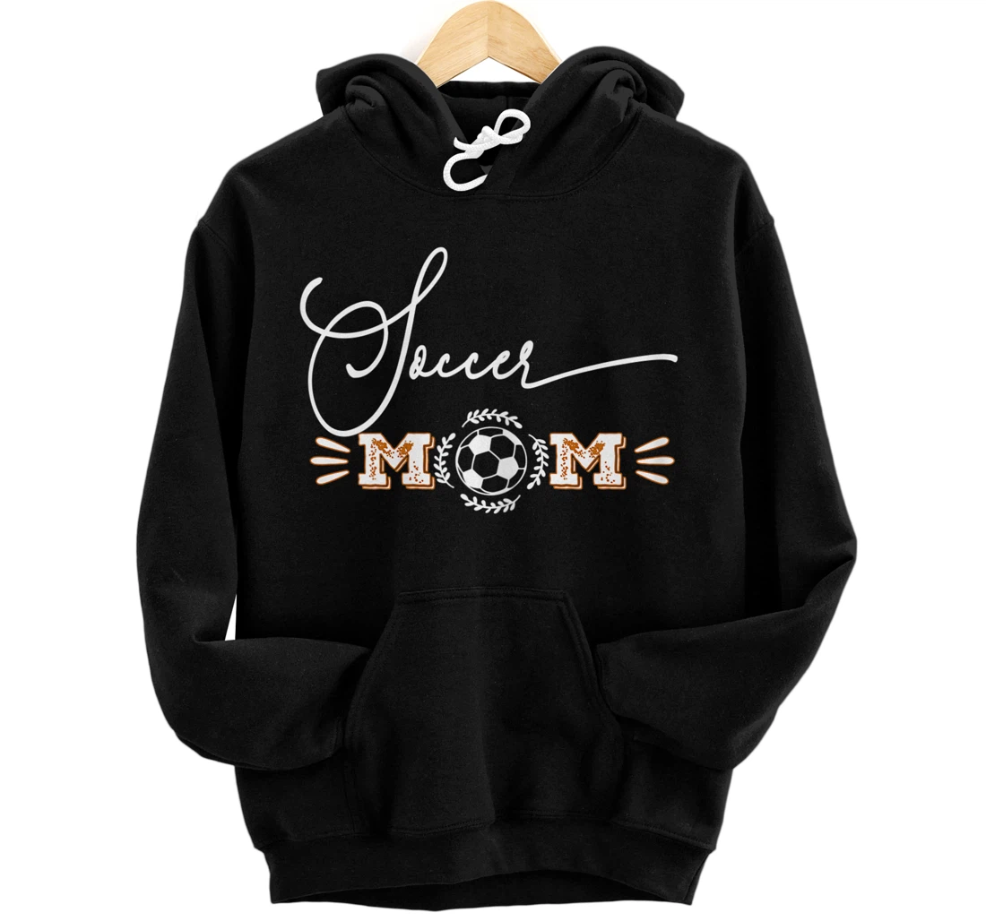 Womens Soccer mom mother day Pullover Hoodie