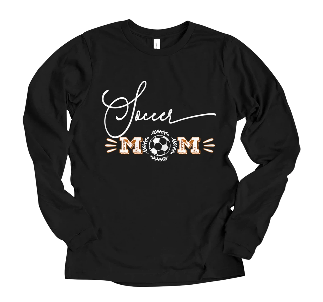 Womens Soccer mom mother day Long Sleeve T-Shirt