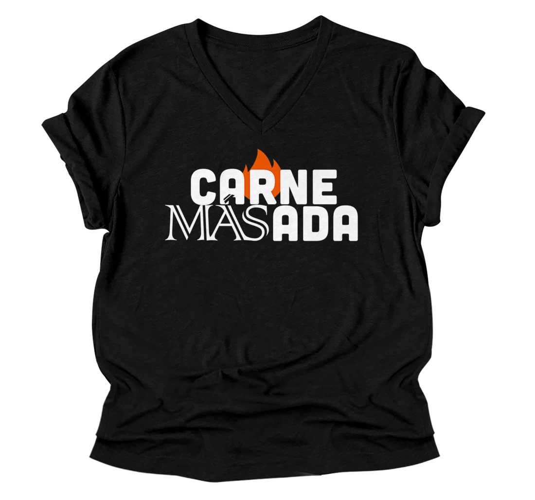 CARNE MASADA TEE Premium V-Neck T-Shirt